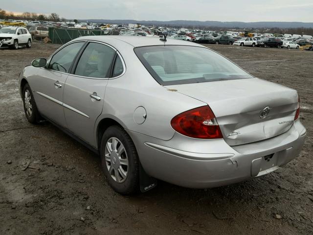 2G4WC582761166383 - 2006 BUICK LACROSSE C SILVER photo 3