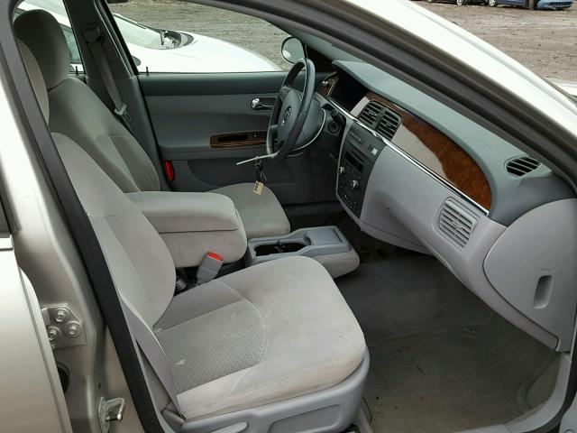 2G4WC582761166383 - 2006 BUICK LACROSSE C SILVER photo 5