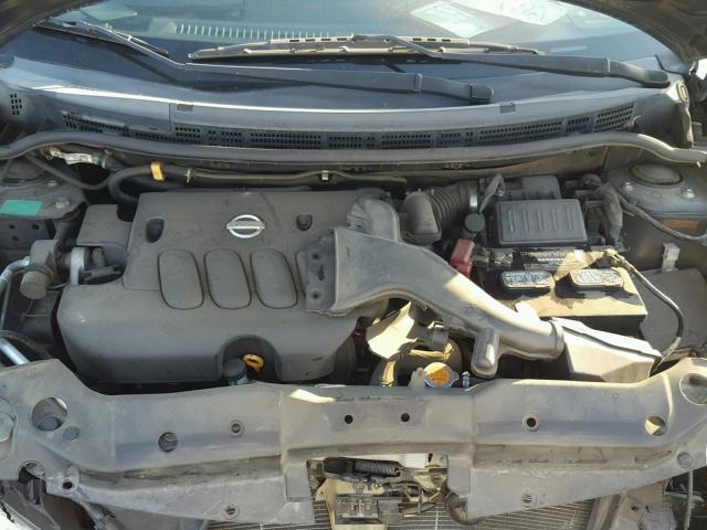 3N1BC11E98L350261 - 2008 NISSAN VERSA S BLUE photo 7