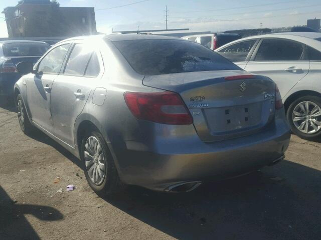 JS2RF9A19A6100300 - 2010 SUZUKI KIZASHI S GRAY photo 3