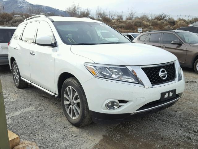 5N1AR2MM9FC682009 - 2015 NISSAN PATHFINDER WHITE photo 1