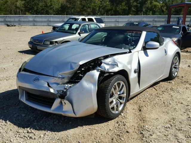 JN1AZ4FH3AM301163 - 2010 NISSAN 370Z SILVER photo 2