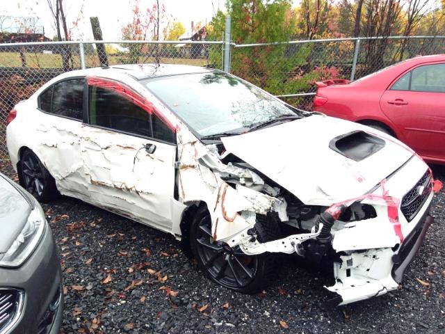 JF1VA1H61J9813738 - 2018 SUBARU WRX LIMITE WHITE photo 1