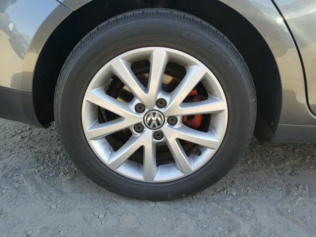 3VWJZ71K59M056008 - 2009 VOLKSWAGEN JETTA S 石墨色 照片 9