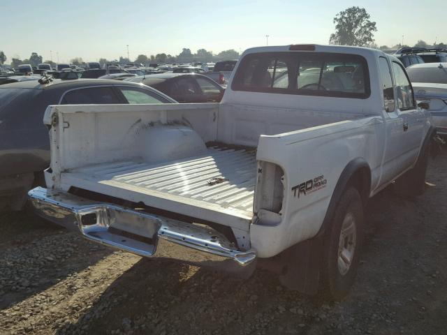 4TASN92N4XZ497093 - 1999 TOYOTA TACOMA XTR WHITE photo 4