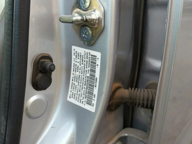 19XFB2F94DE039239 - 2013 HONDA CIVIC EXL Күміс фото 10