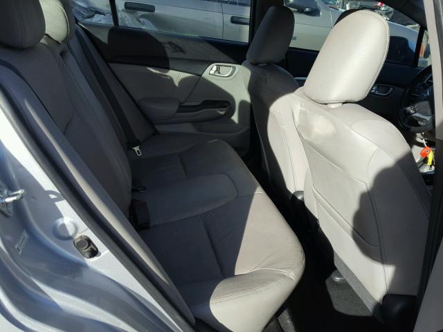 19XFB2F94DE039239 - 2013 HONDA CIVIC EXL Күміс фото 6