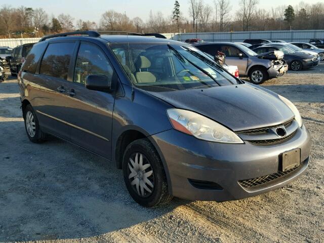 5TDZA23C56S389813 - 2006 TOYOTA SIENNA CE BLUE photo 1