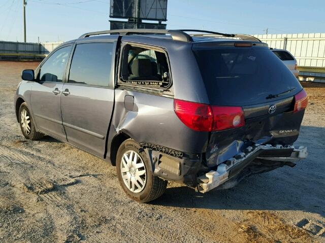 5TDZA23C56S389813 - 2006 TOYOTA SIENNA CE BLUE photo 3