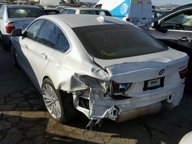 WBA4A9C58FGL86917 - 2015 BMW 428 I WHITE photo 3