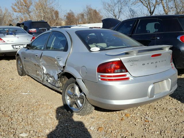 1B3EL46R96N241045 - 2006 DODGE STRATUS SX GRAY photo 3