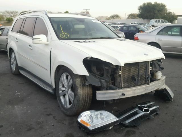 4JGBF7BE4BA626331 - 2011 MERCEDES-BENZ GL 450 4MA WHITE photo 1