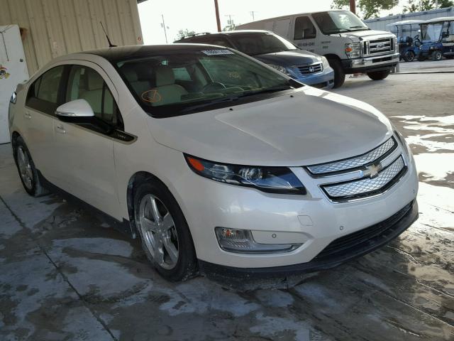 1G1RD6E48CU101691 - 2012 CHEVROLET VOLT WHITE photo 1