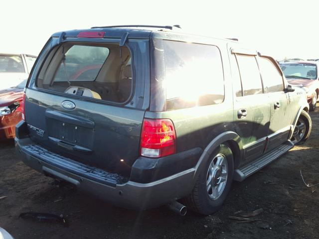 1FMFU18L44LA66702 - 2004 FORD EXPEDITION GREEN photo 4