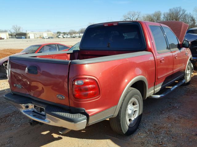 1FTRW07602KC14624 - 2002 FORD F150 SUPER RED photo 4