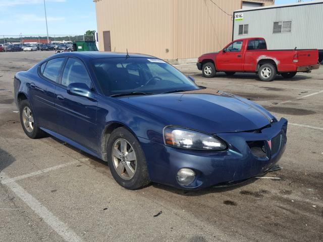 2G2WS522151199043 - 2005 PONTIAC GRAND PRIX Կապույտ լուսանկար 1