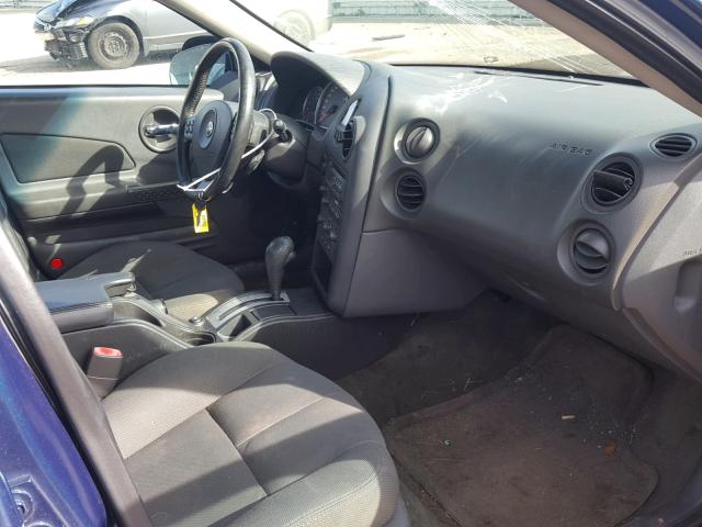 2G2WS522151199043 - 2005 PONTIAC GRAND PRIX Կապույտ լուսանկար 5