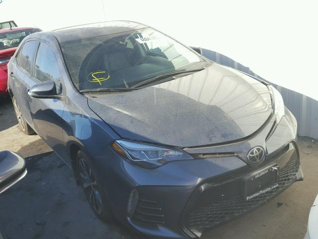 5YFBURHE6HP575593 - 2017 TOYOTA COROLLA L SILVER photo 1