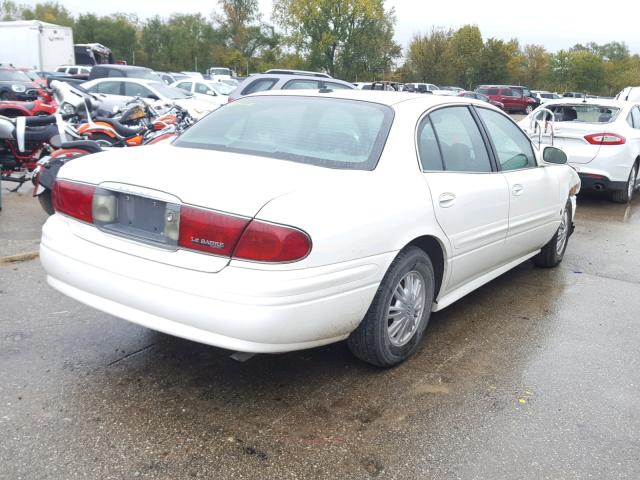 1G4HP52K94U103454 - 2004 BUICK LESABRE CU WHITE photo 4