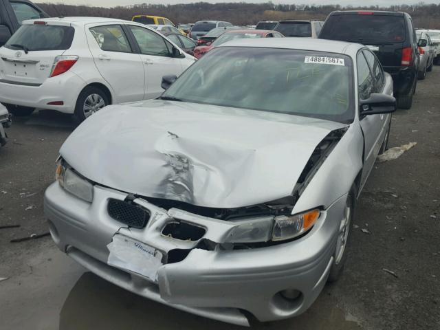 1G2WK52J82F119054 - 2002 PONTIAC GRAND PRIX SILVER photo 9