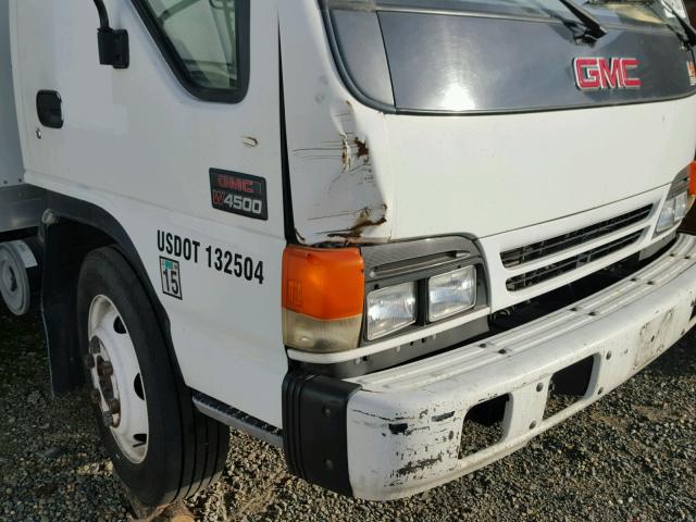 4KDC4B1R73J802243 - 2003 GMC W4500 W450 WHITE photo 9