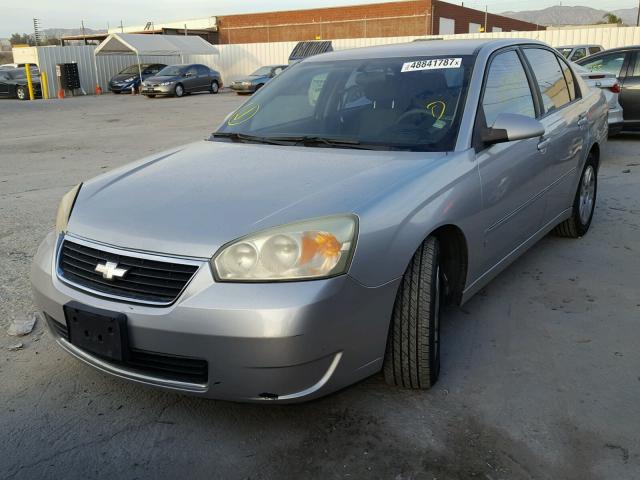 1G1ZT51856F212987 - 2006 CHEVROLET MALIBU LT SILVER photo 2