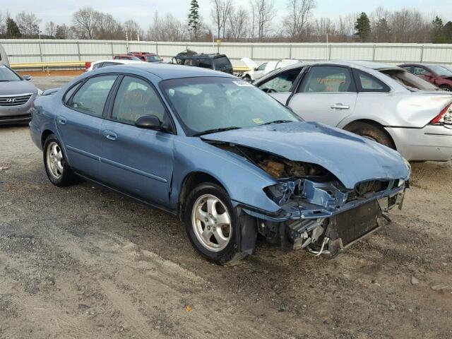 1FAFP53U76A143232 - 2006 FORD TAURUS SE BLUE photo 1