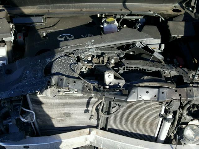 5N1AL0MNXDC327989 - 2013 INFINITI JX35 BASE BURGUNDY photo 7