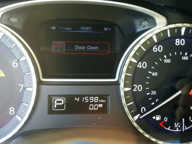 5N1AL0MNXDC327989 - 2013 INFINITI JX35 BASE BURGUNDY photo 8