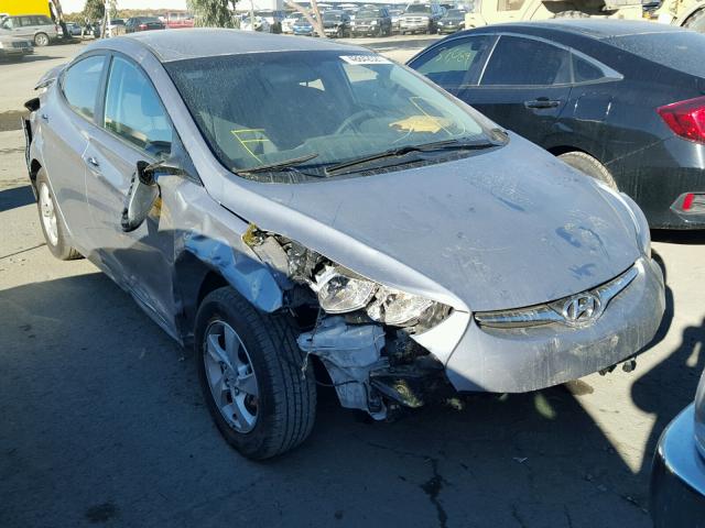 5NPDH4AE4FH622415 - 2015 HYUNDAI ELANTRA SE SILVER photo 1