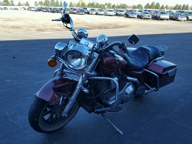 1HD1FDV19YY647293 - 2000 HARLEY-DAVIDSON FLHR MAROON photo 2