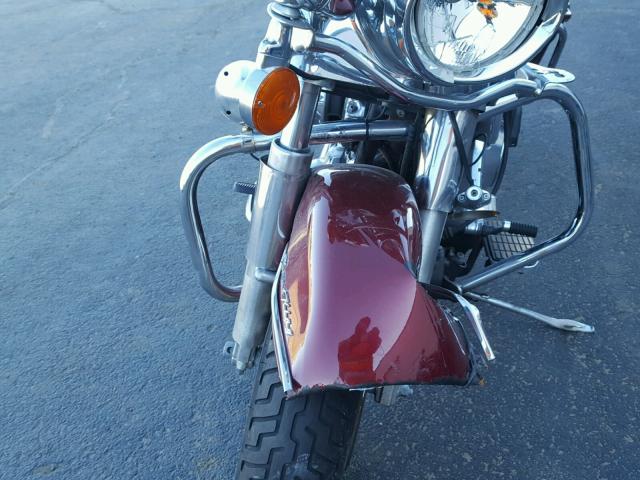 1HD1FDV19YY647293 - 2000 HARLEY-DAVIDSON FLHR MAROON photo 9