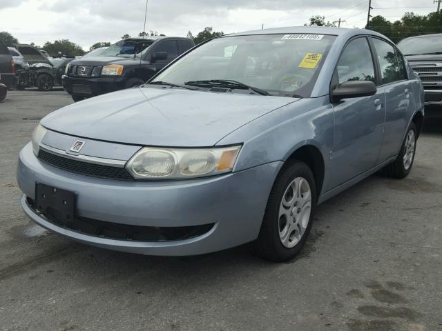 1G8AZ52FX3Z191364 - 2003 SATURN ION LEVEL BLUE photo 2