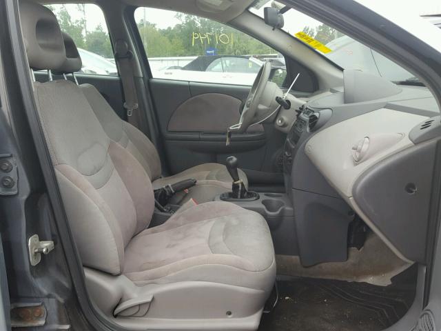1G8AZ52FX3Z191364 - 2003 SATURN ION LEVEL BLUE photo 5