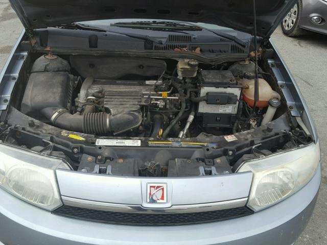 1G8AZ52FX3Z191364 - 2003 SATURN ION LEVEL BLUE photo 7