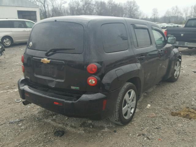 3GNBAADB2AS570199 - 2010 CHEVROLET HHR LS BLACK photo 4