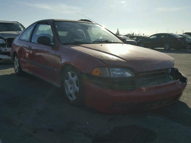 1HGEJ2227RL036732 - 1994 HONDA CIVIC DX RED photo 1