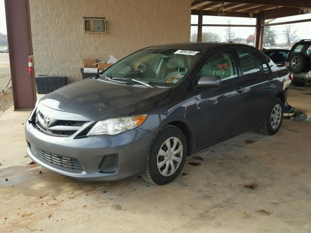 2T1BU4EEXBC683827 - 2011 TOYOTA COROLLA BA CHARCOAL photo 2