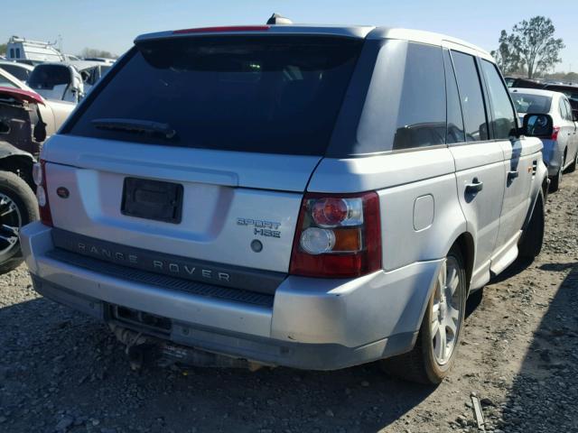 SALSF25406A918518 - 2006 LAND ROVER RANGE ROVE SILVER photo 4