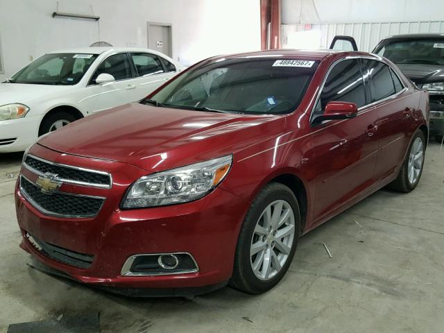 1G11E5SA8DF334832 - 2013 CHEVROLET MALIBU 2LT RED photo 2