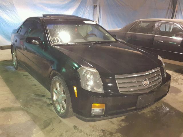 1G6DM577240131896 - 2004 CADILLAC CTS BLACK photo 1