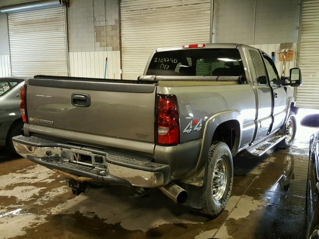 1GCHK29D07E174498 - 2007 CHEVROLET SILVERADO GRAY photo 4