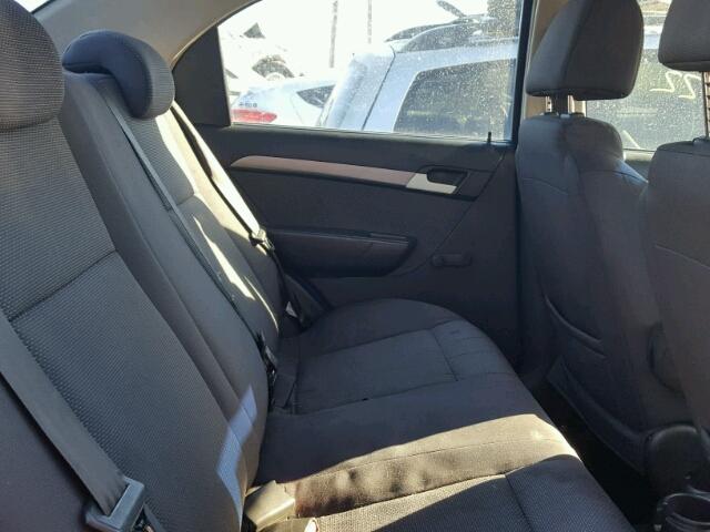 KL1TD56E69B663289 - 2009 CHEVROLET AVEO LS 蓝色 照片 6