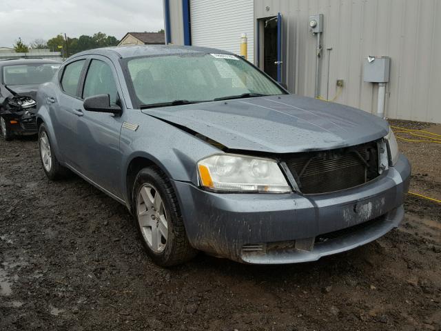 1B3CC4FBXAN130376 - 2010 DODGE AVENGER SX GRAY photo 1