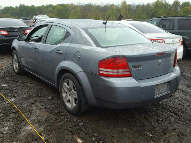 1B3CC4FBXAN130376 - 2010 DODGE AVENGER SX GRAY photo 3