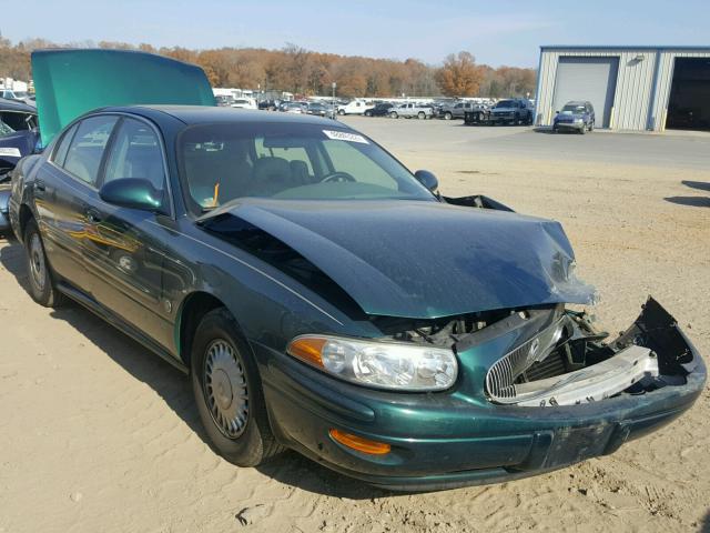 1G4HP54K0YU355256 - 2000 BUICK LESABRE CU GREEN photo 1