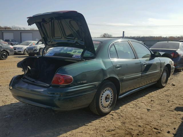 1G4HP54K0YU355256 - 2000 BUICK LESABRE CU GREEN photo 4