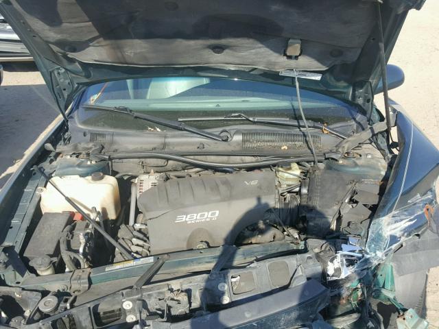 1G4HP54K0YU355256 - 2000 BUICK LESABRE CU GREEN photo 7