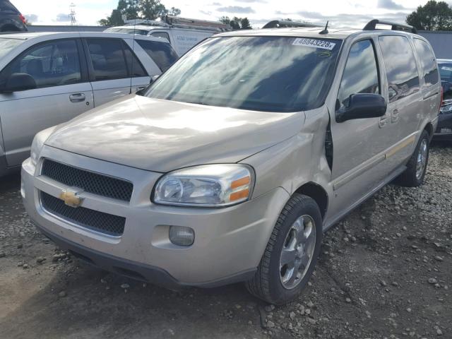 1GNDV33W07D163424 - 2007 CHEVROLET UPLANDER L 米色 照片 2
