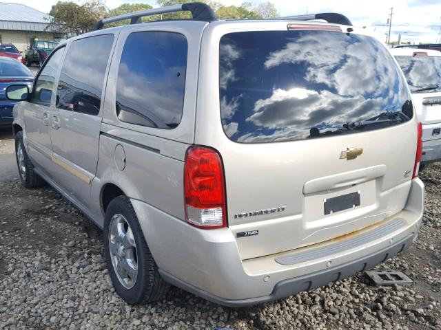 1GNDV33W07D163424 - 2007 CHEVROLET UPLANDER L 米色 照片 3